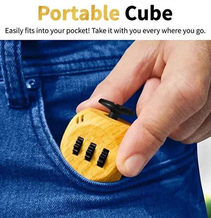 Fidget Cube Toy For Stress Relief And Focus Six Sided - ToylandEU