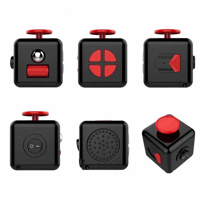 Creative Solid Color Fidget Dice handheld cube Release Stress Autism Anxiety Adult Kids Relief Anti-Stress finger children toys - ToylandEU