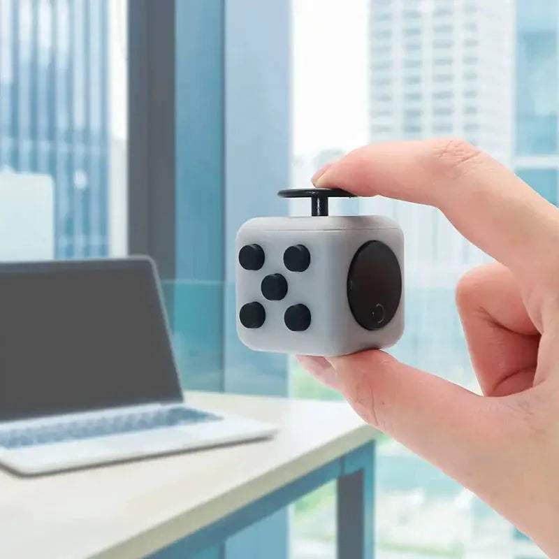Creative Solid Color Fidget Dice handheld cube Release Stress Autism Anxiety Adult Kids Relief Anti-Stress finger children toys - ToylandEU