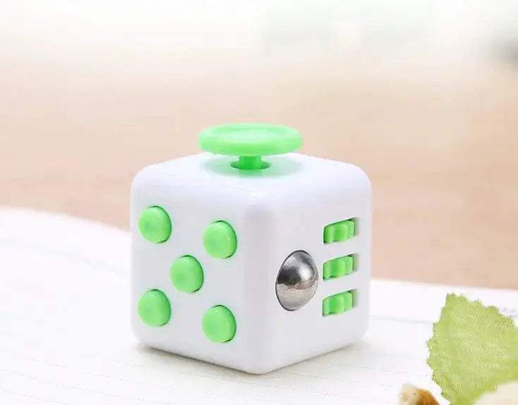 Creative Solid Color Fidget Dice handheld cube Release Stress Autism Anxiety Adult Kids Relief Anti-Stress finger children toys - ToylandEU