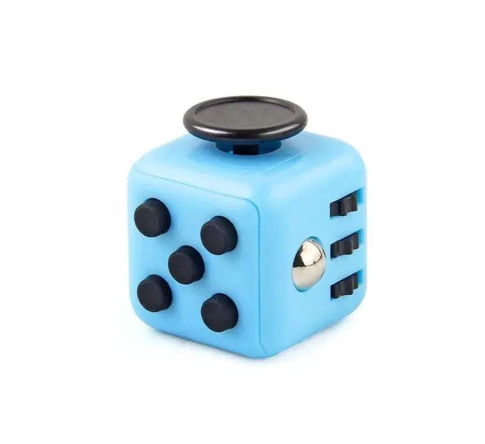 Creative Solid Color Fidget Dice handheld cube Release Stress Autism Anxiety Adult Kids Relief Anti-Stress finger children toys - ToylandEU