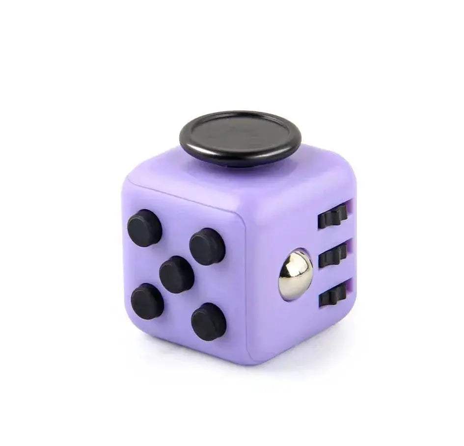 Creative Solid Color Fidget Dice handheld cube Release Stress Autism Anxiety Adult Kids Relief Anti-Stress finger children toys - ToylandEU