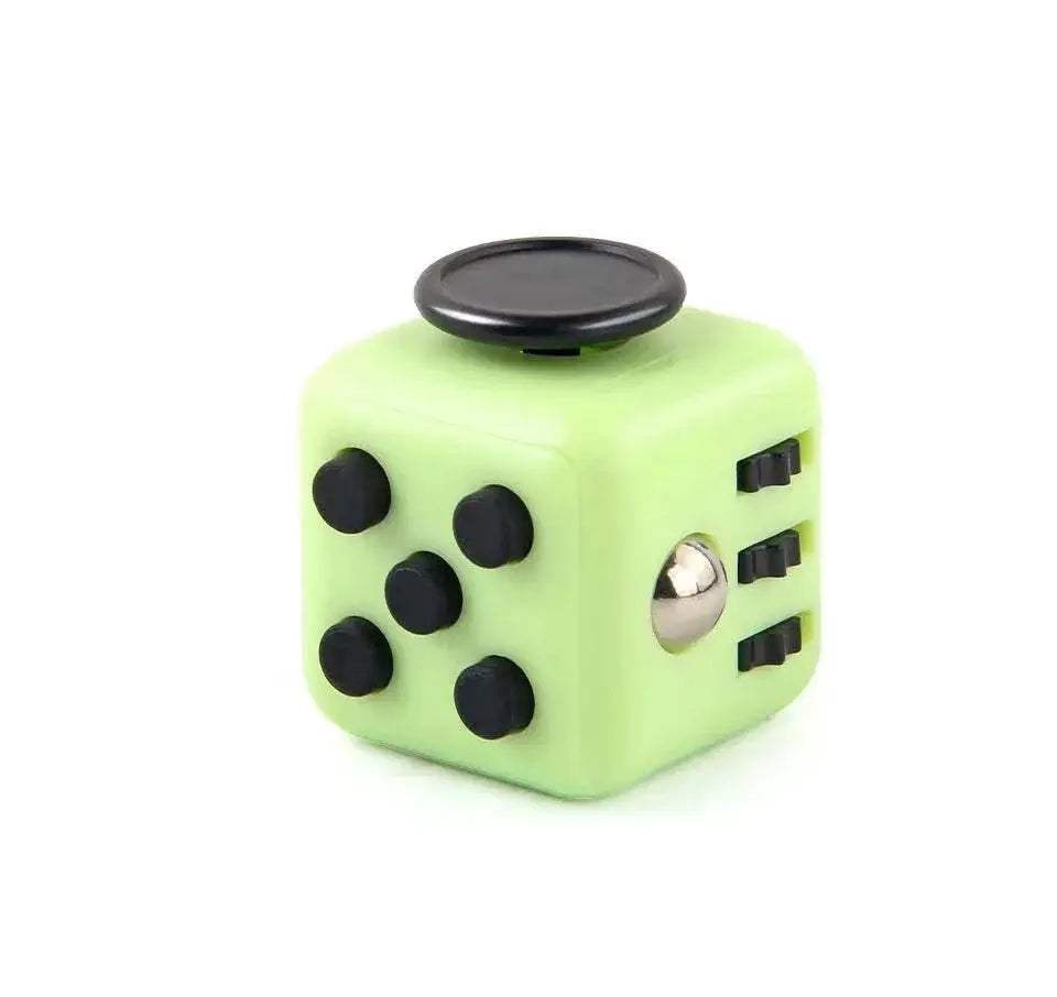 Creative Solid Color Fidget Dice handheld cube Release Stress Autism Anxiety Adult Kids Relief Anti-Stress finger children toys - ToylandEU