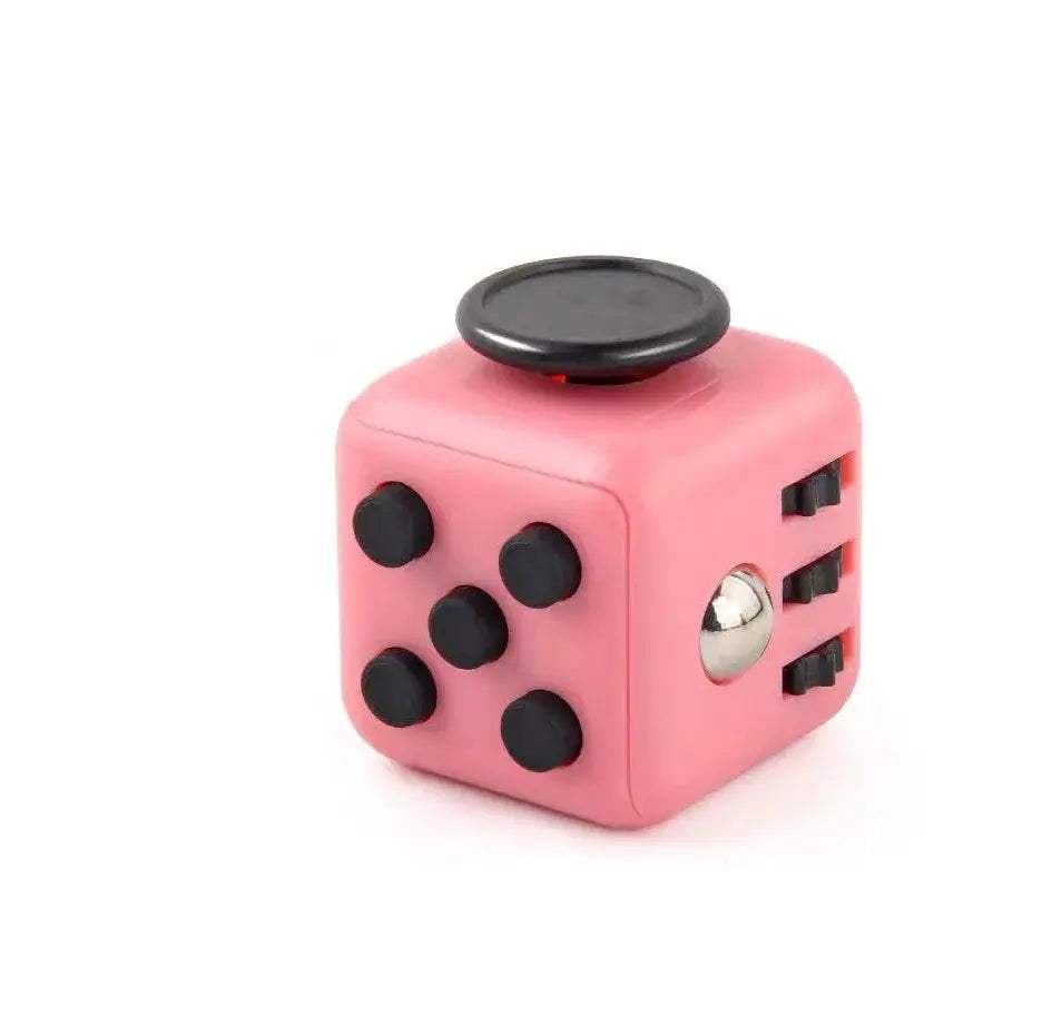 Creative Solid Color Fidget Dice handheld cube Release Stress Autism Anxiety Adult Kids Relief Anti-Stress finger children toys - ToylandEU