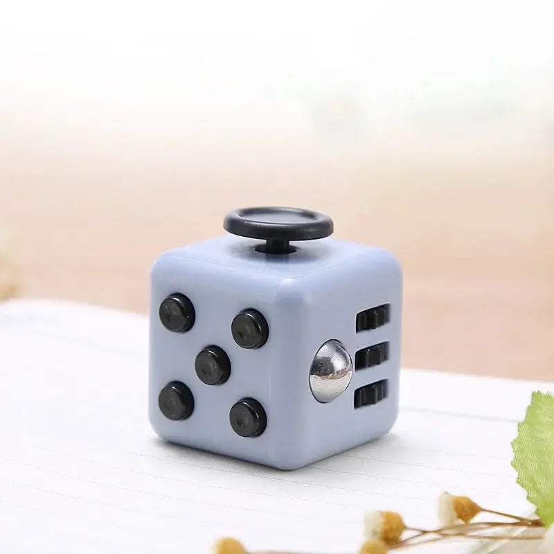 Creative Solid Color Fidget Dice handheld cube Release Stress Autism Anxiety Adult Kids Relief Anti-Stress finger children toys - ToylandEU