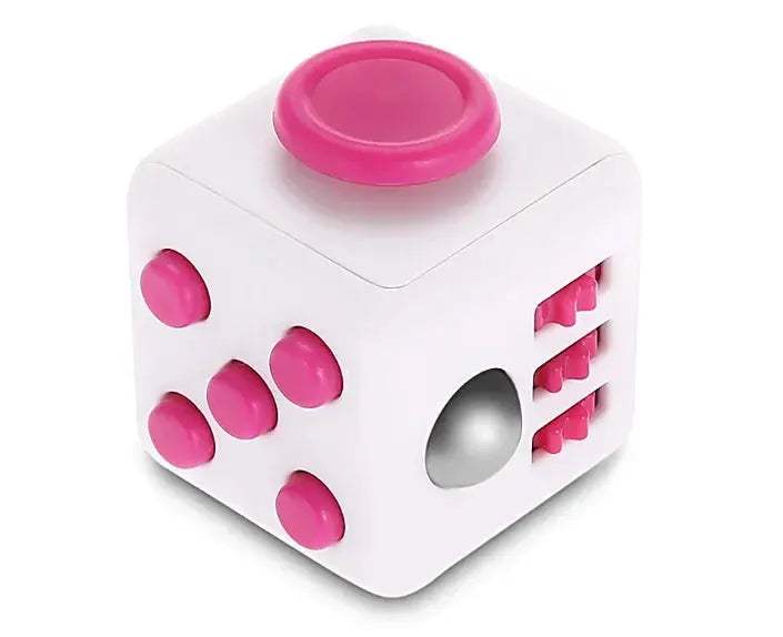 Creative Solid Color Fidget Dice handheld cube Release Stress Autism Anxiety Adult Kids Relief Anti-Stress finger children toys - ToylandEU