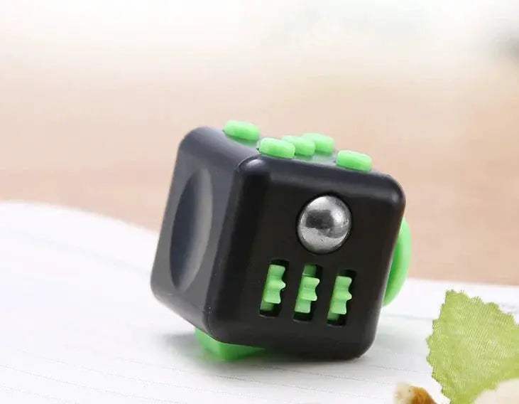 Creative Solid Color Fidget Dice handheld cube Release Stress Autism Anxiety Adult Kids Relief Anti-Stress finger children toys - ToylandEU