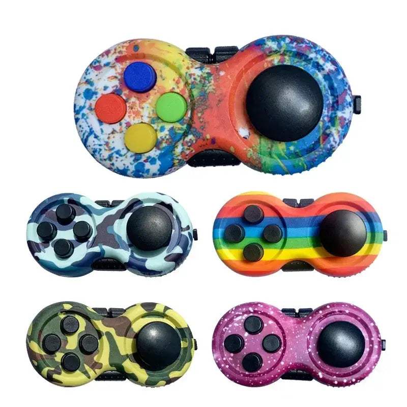  Fidget Pad Stress Relief Cube With Six Functions -  ToylandEU™