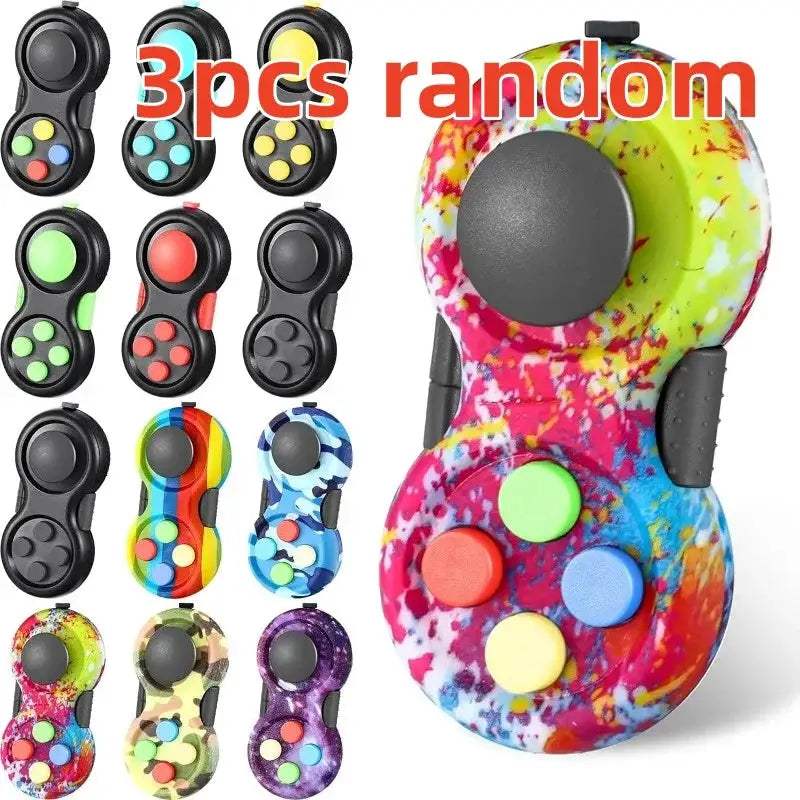  Fidget Pad Stress Relief Cube With Six Functions -  ToylandEU™
