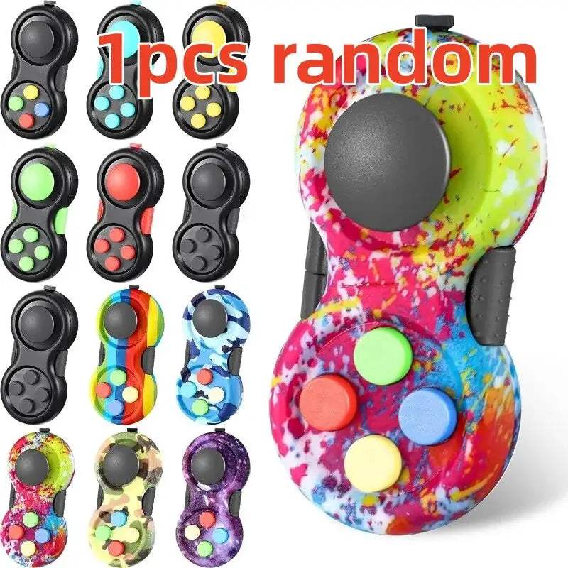  Fidget Pad Stress Relief Cube With Six Functions -  ToylandEU™