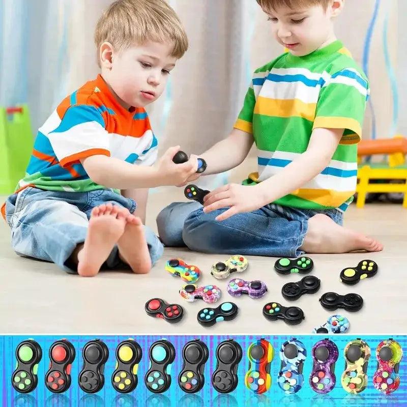  Fidget Pad Stress Relief Cube With Six Functions -  ToylandEU™