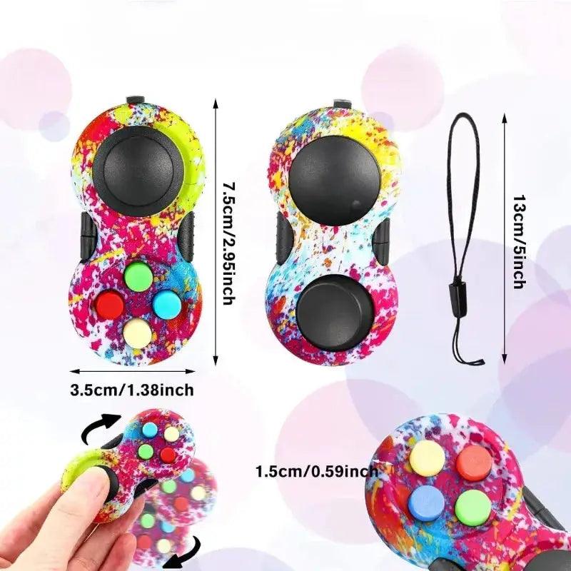  Fidget Pad Stress Relief Cube With Six Functions -  ToylandEU™