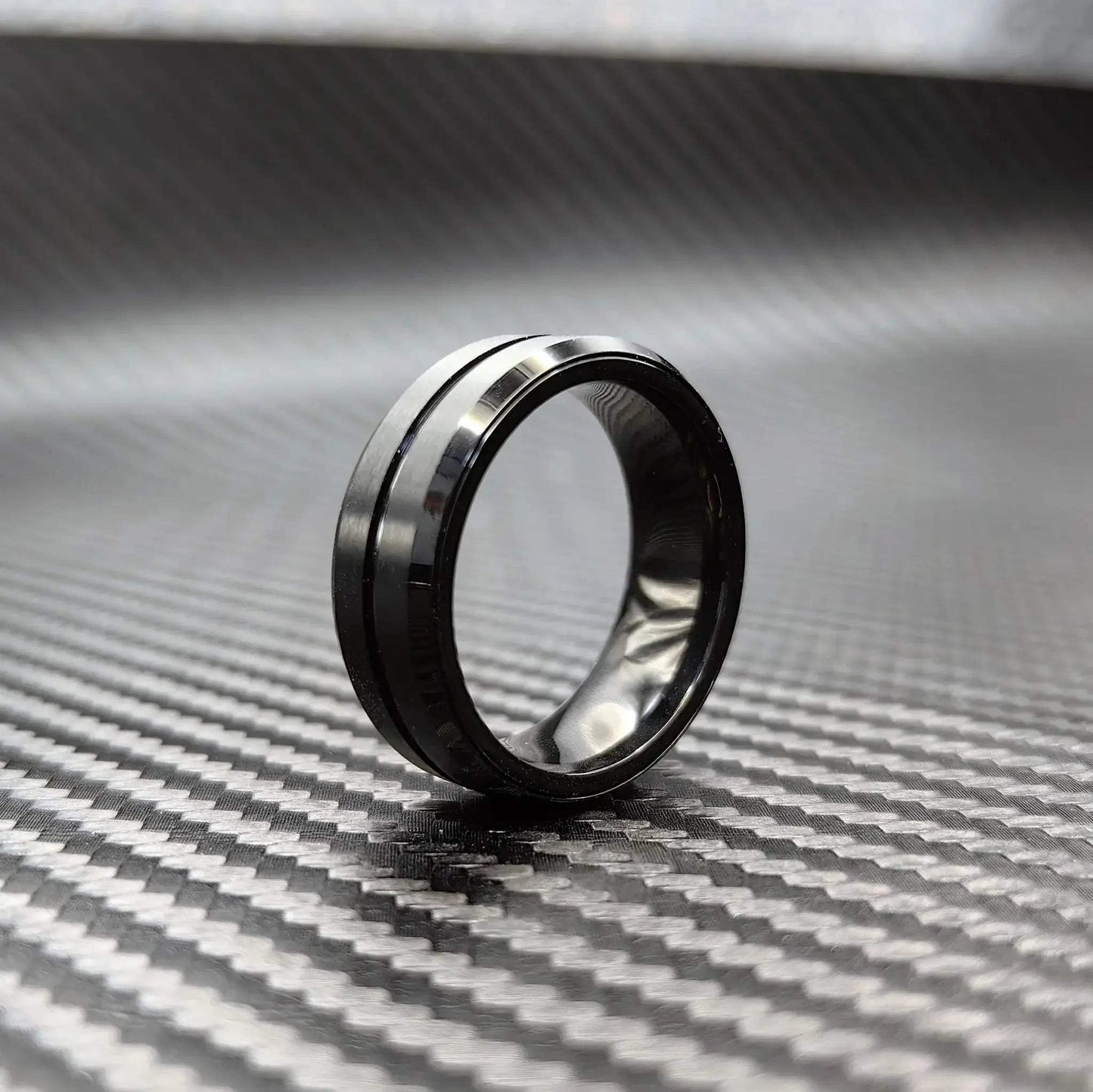 Fidget Ring Stress Relief Accessory for Adults Metal EDC Sliders - ToylandEU