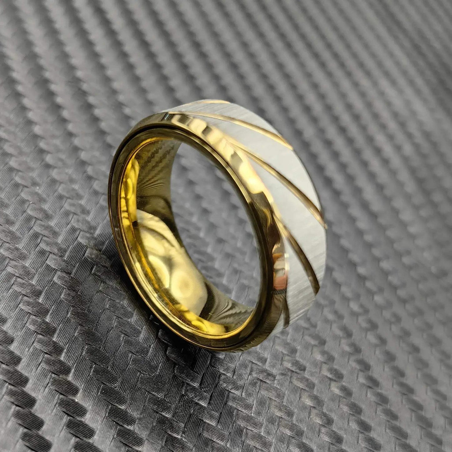 Fidget Ring Stress Relief Accessory for Adults Metal EDC Sliders - ToylandEU