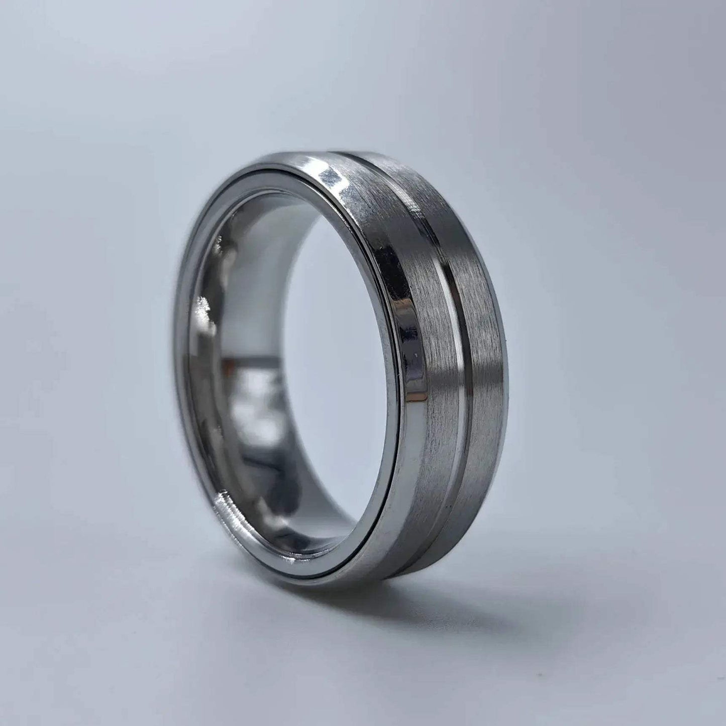 Fidget Ring Stress Relief Accessory for Adults Metal EDC Sliders - ToylandEU