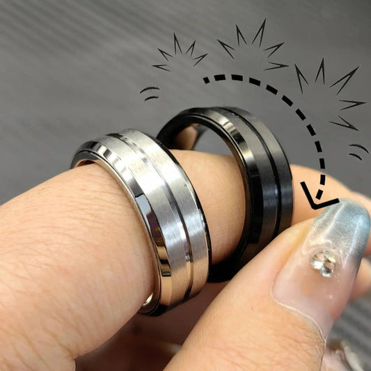  Fidget Ring Stress Relief Metal Accessory For Adults -  ToylandEU™