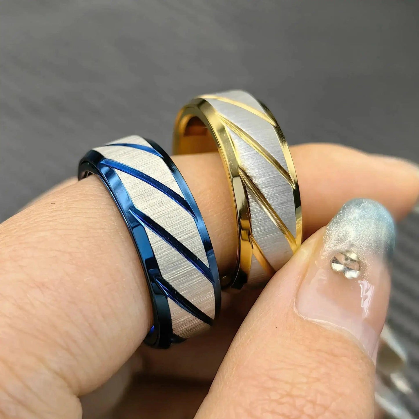  Fidget Ring Stress Relief Metal Accessory For Adults -  ToylandEU™