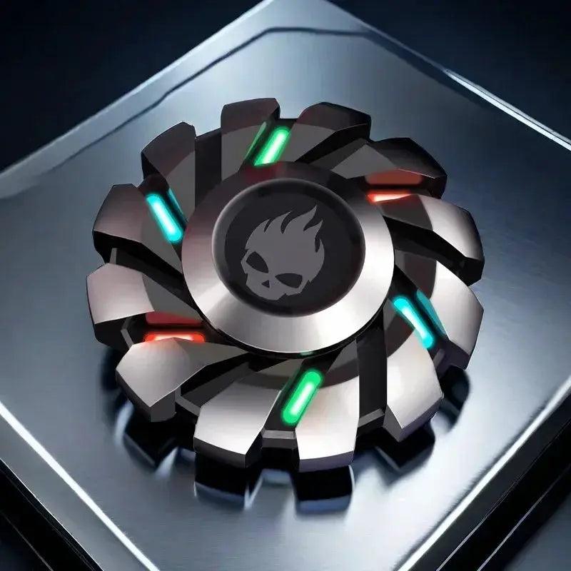  Fidget Spinner Luminous Metal Fingertip EDC Rainbow -  ToylandEU™