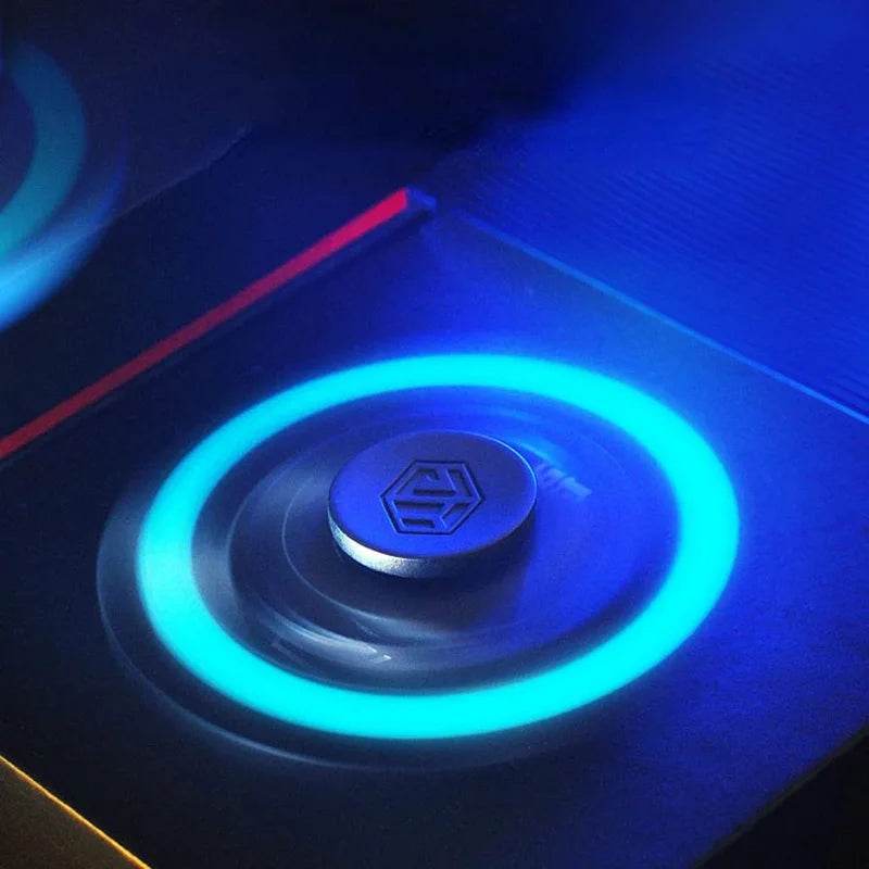 Fidget Spinner Metal Alloy Luminous Stress Relief Toys - ToylandEU