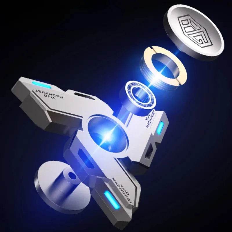 Fidget Spinner Metal Alloy Luminous Stress Relief Toys - ToylandEU