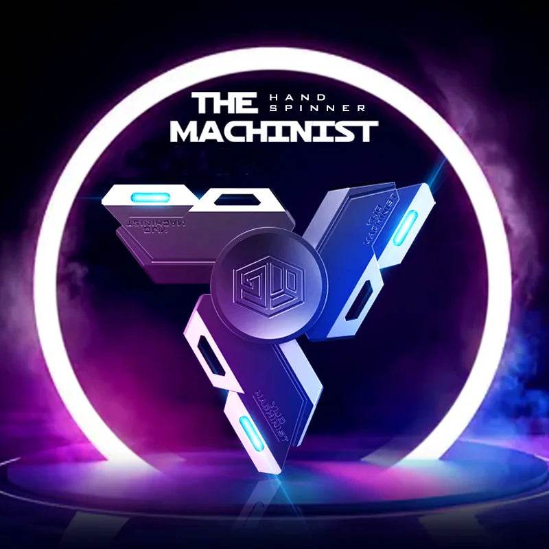 Fidget Spinner Metal Alloy Luminous Stress Relief Toys - ToylandEU