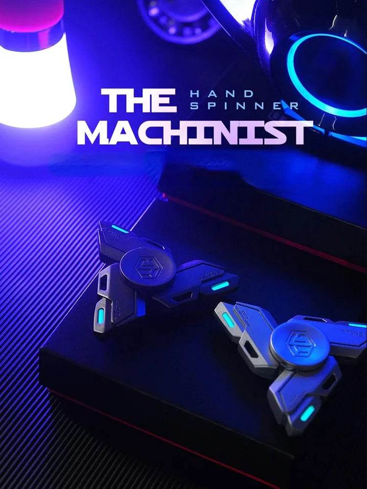Fidget Spinner Metal Alloy Luminous Stress Relief Toys - ToylandEU