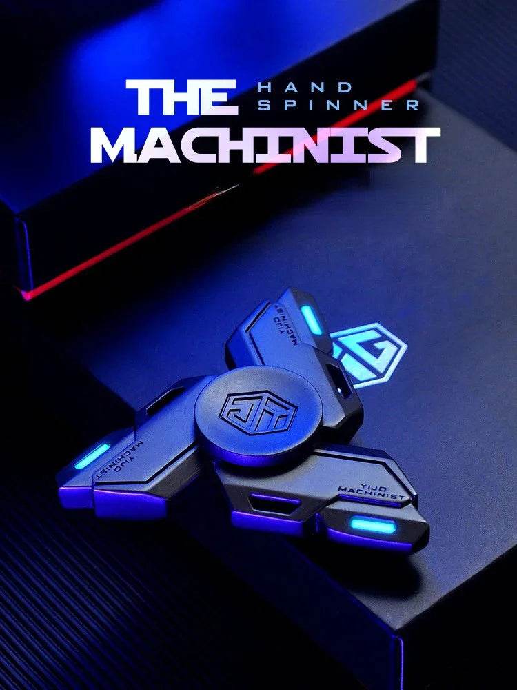 Fidget Spinner Metal Alloy Luminous Stress Relief Toys - ToylandEU