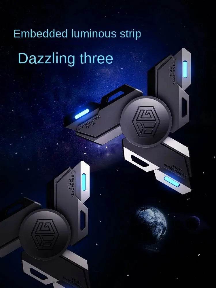 Fidget Spinner Metal Alloy Luminous Stress Relief Toys - ToylandEU