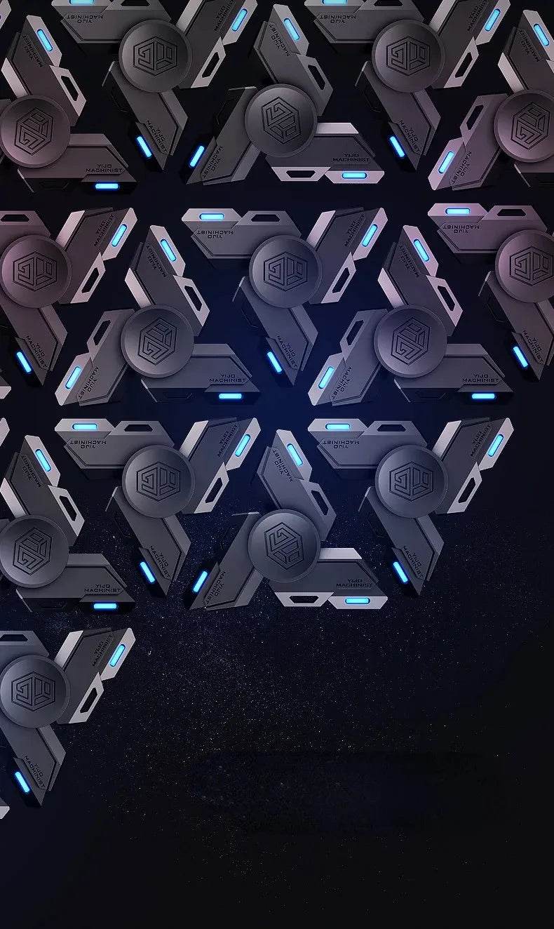 Fidget Spinner Metal Alloy Luminous Stress Relief Toys - ToylandEU