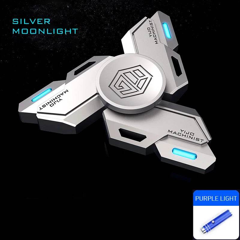 Fidget Spinner Metal Alloy Luminous Stress Relief Toys - ToylandEU