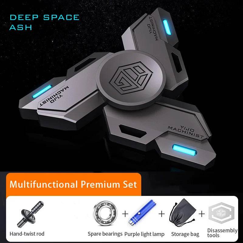 Fidget Spinner Metal Alloy Luminous Stress Relief Toys - ToylandEU