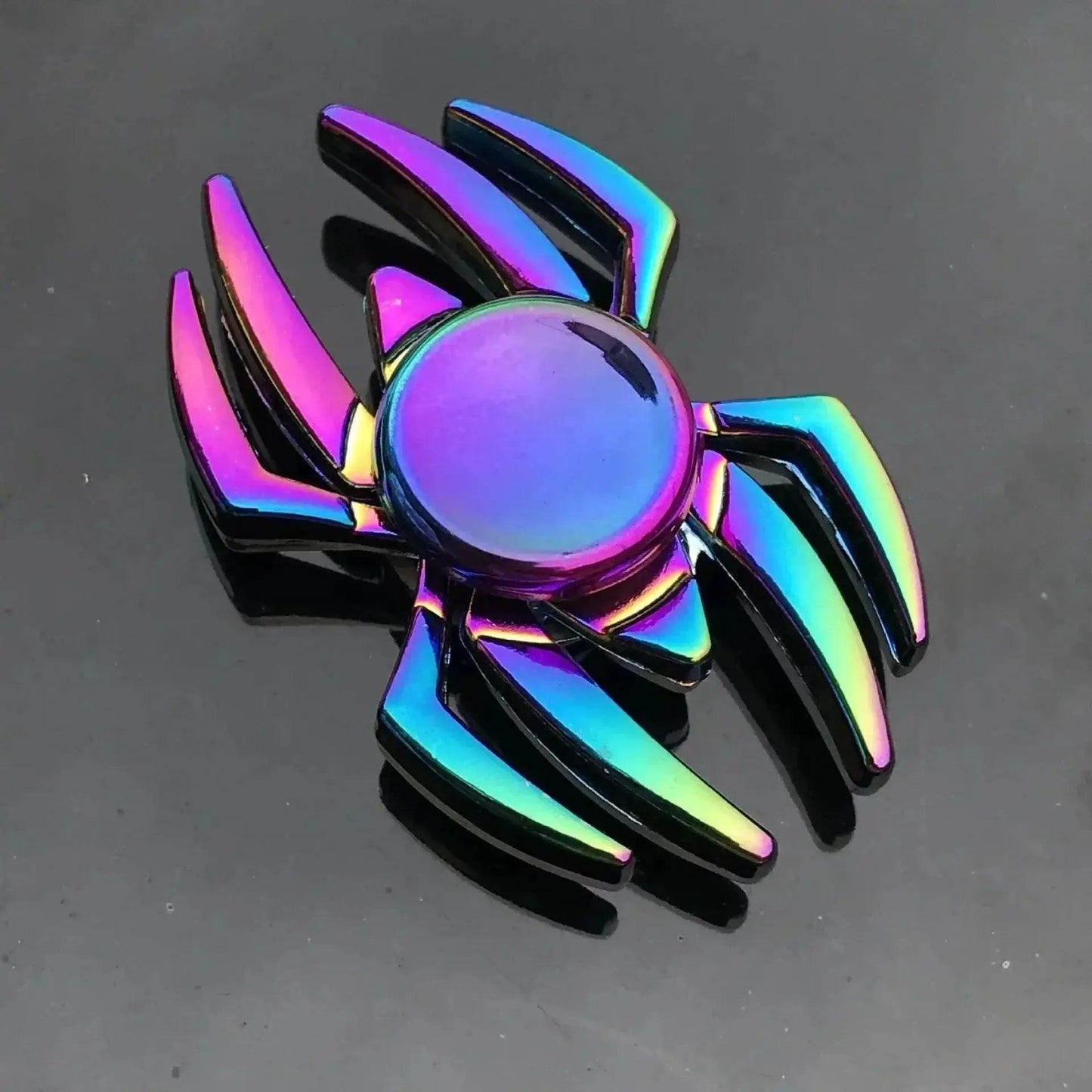  Metal Rainbow Fidget Spinner Colorful EDC Hand Spinner Gifts -  ToylandEU™