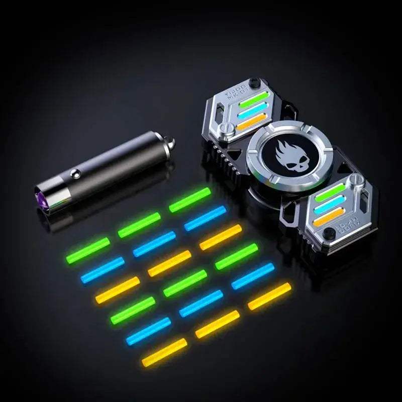 Fidget Spinner Metal Toy With Light Effects For Stress Relief - ToylandEU