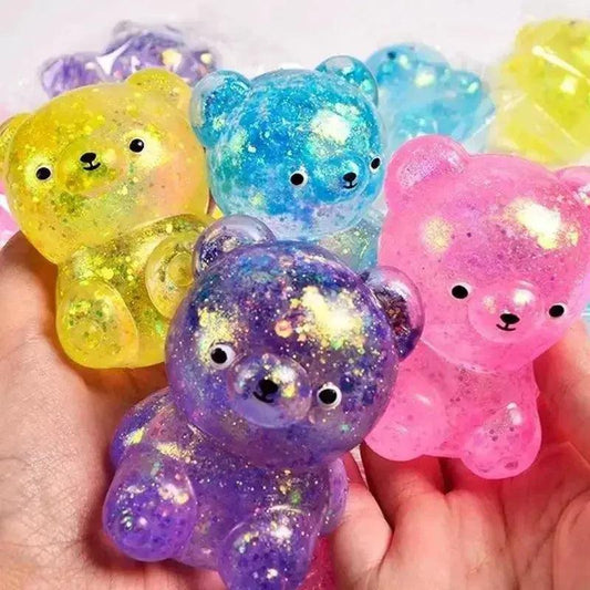  Fidget Toy Bear Anti Stress Plush Squeeze For Anxiety -  ToylandEU™