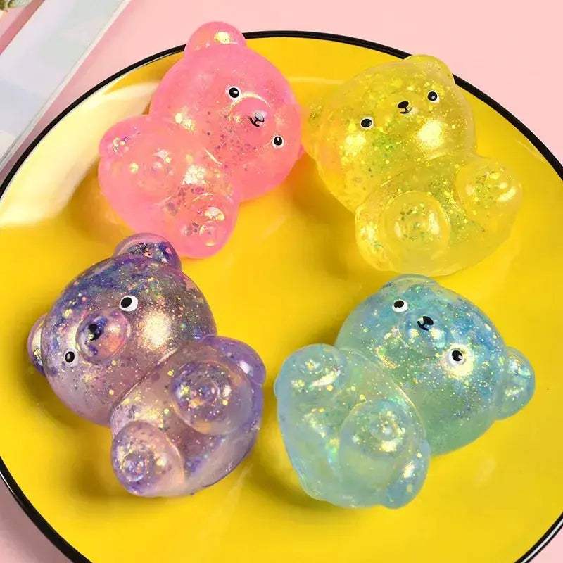 Fidget Toy Squishy Bear Anti Stress Cute Plush Squeeze Toy - ToylandEU