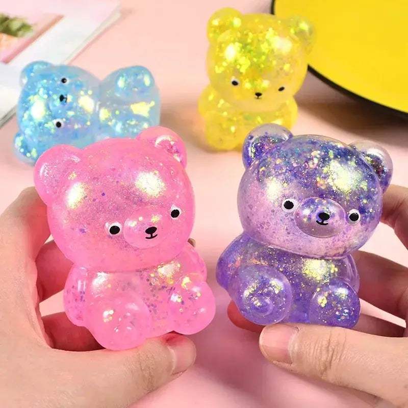 Fidget Toy Squishy Bear Anti Stress Cute Plush Squeeze Toy - ToylandEU
