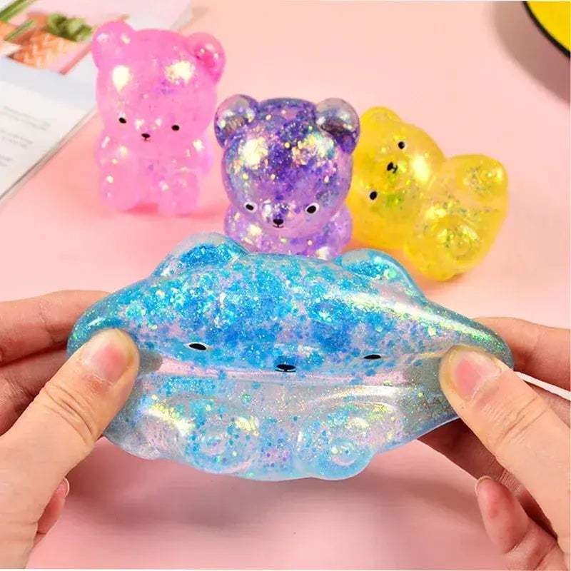 Fidget Toy Squishy Bear Anti Stress Cute Plush Squeeze Toy - ToylandEU