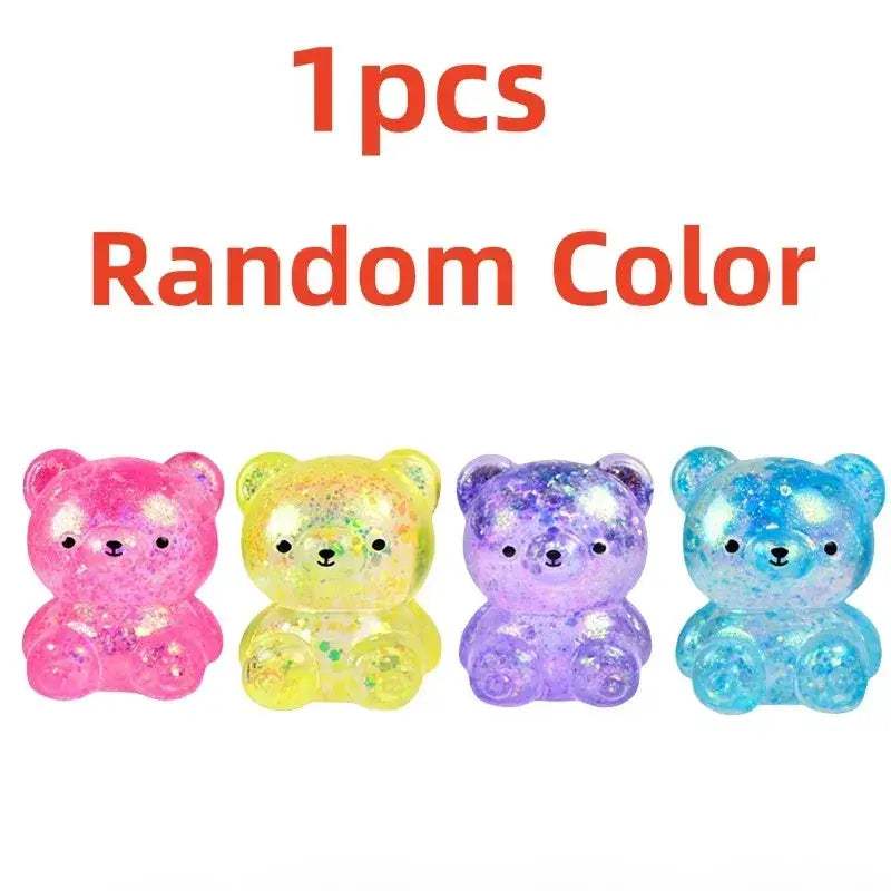 Fidget Toy Squishy Bear Anti Stress Cute Plush Squeeze Toy - ToylandEU