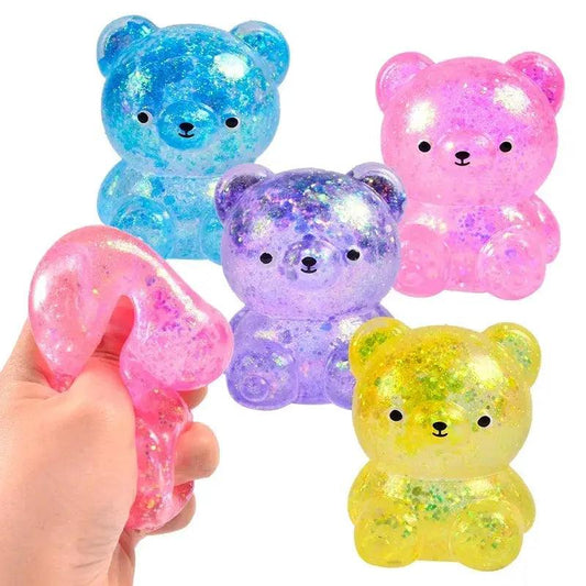  Fidget Toy Squishy Bear Anti Stress Plush Squeeze Toy -  ToylandEU™