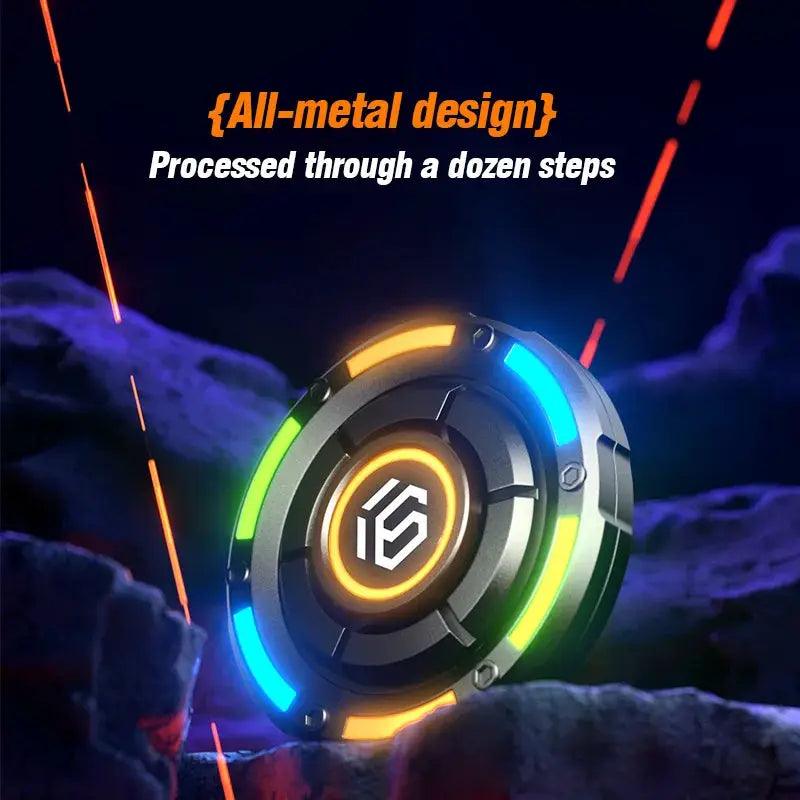  YIJOO 3in1 Metal EDC Pushing Card Hand Spinner Fidget Toy -  ToylandEU™