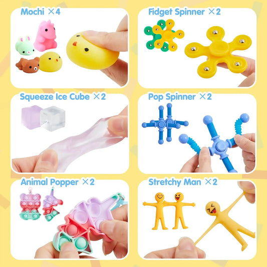  Fidget Toys 60 Pack For Parties And Stress Relief -  ToylandEU™