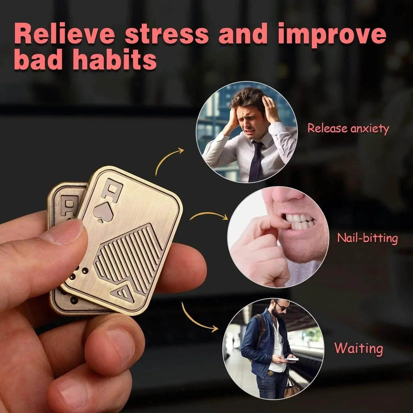  Fidget Toys Adults Fidget Slider Magnet Metal Stress Reliever -  ToylandEU™