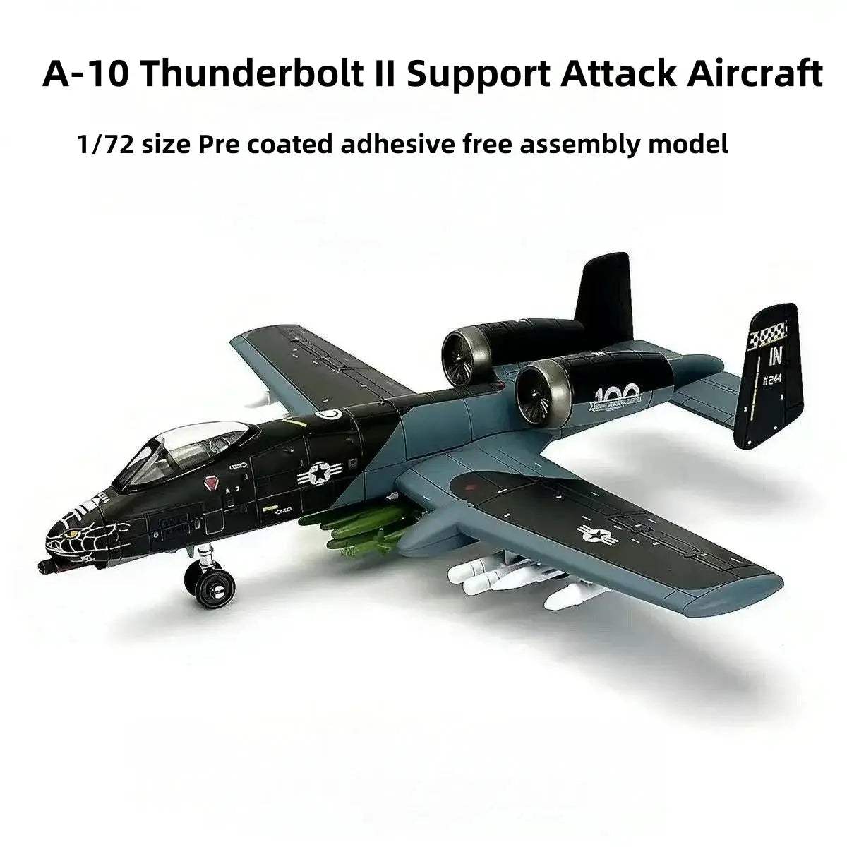 Fighter Aircraft Model Kit DIY Puzzle Tabletop Decor -  ToylandEU™