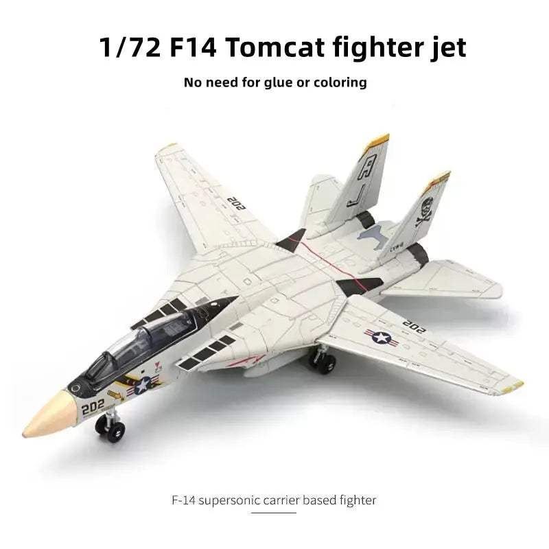  Fighter Aircraft Model Kit DIY Puzzle Tabletop Decor -  ToylandEU™