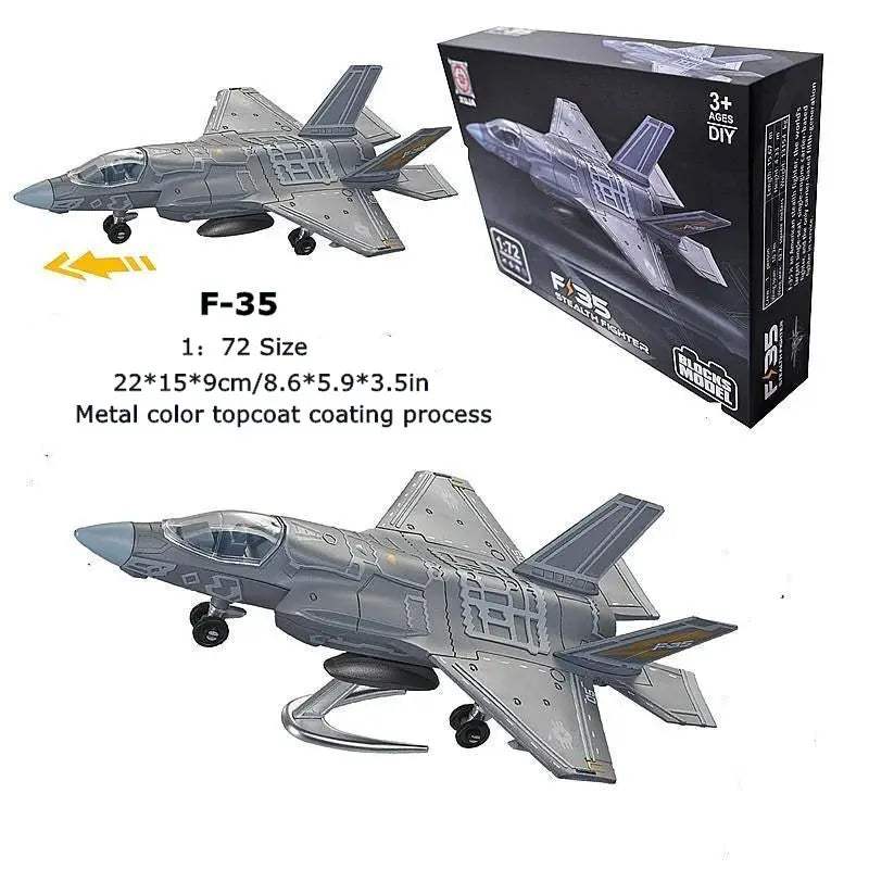  Fighter Aircraft Model Kit DIY Puzzle Tabletop Decor -  ToylandEU™