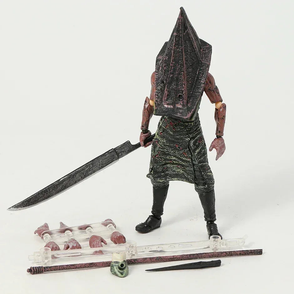 Figma SP-055 Red Pyramid Thing And SP-061 Bubble Head Nurse Action Figures PVC 15 cm Unisex - ToylandEU