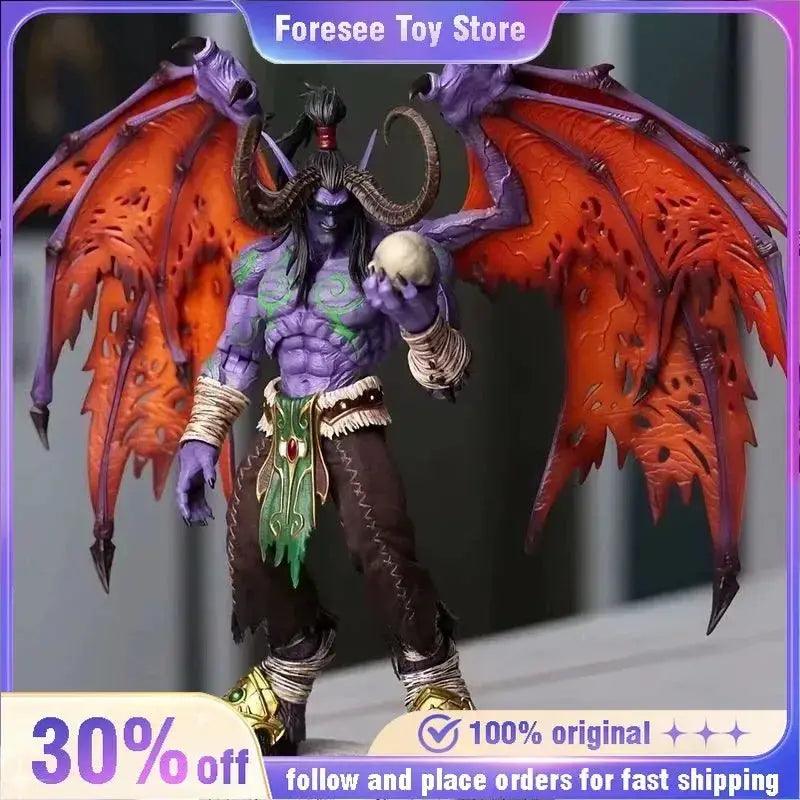  Illidan Stormrage Light Up Figure 25cm Demon Hunter PVC -  ToylandEU™
