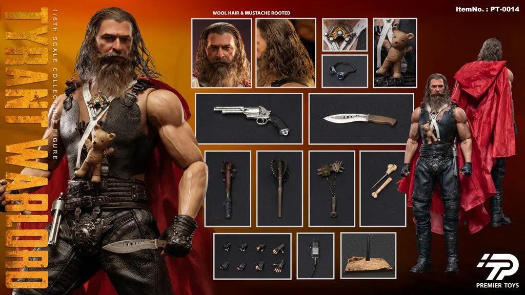  Figure Accessories Rampage Warlord 1/6 Toylandeu™ 
