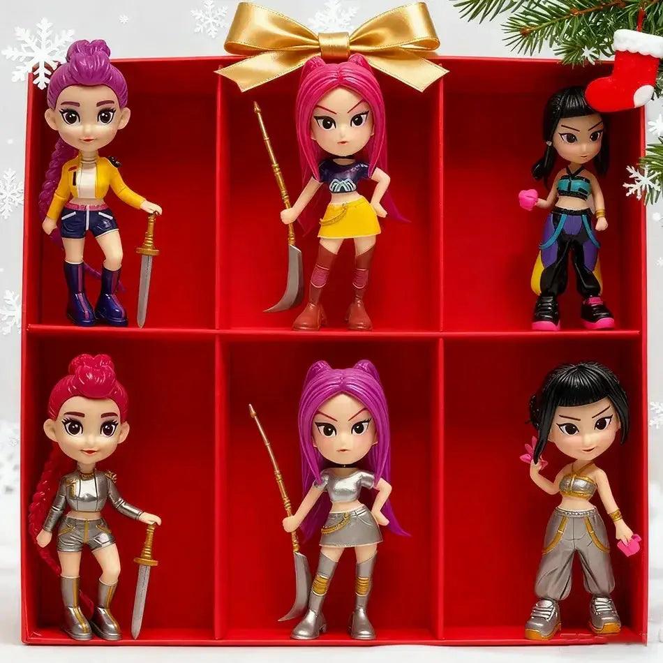  Anime Figure Demon Hunters Kawaii Boxed Collectible Gift -  ToylandEU™