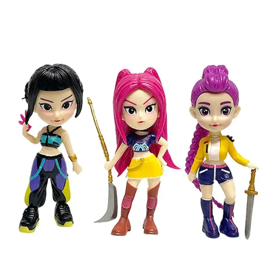  Anime Figure Demon Hunters Kawaii Boxed Collectible Gift -  ToylandEU™